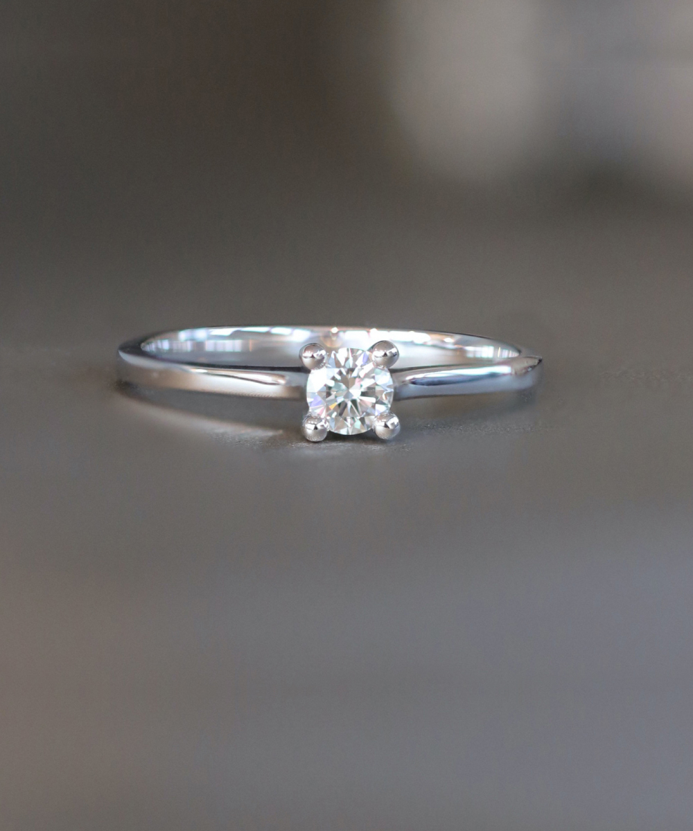 0.20ct Round Brilliant Diamond Ring