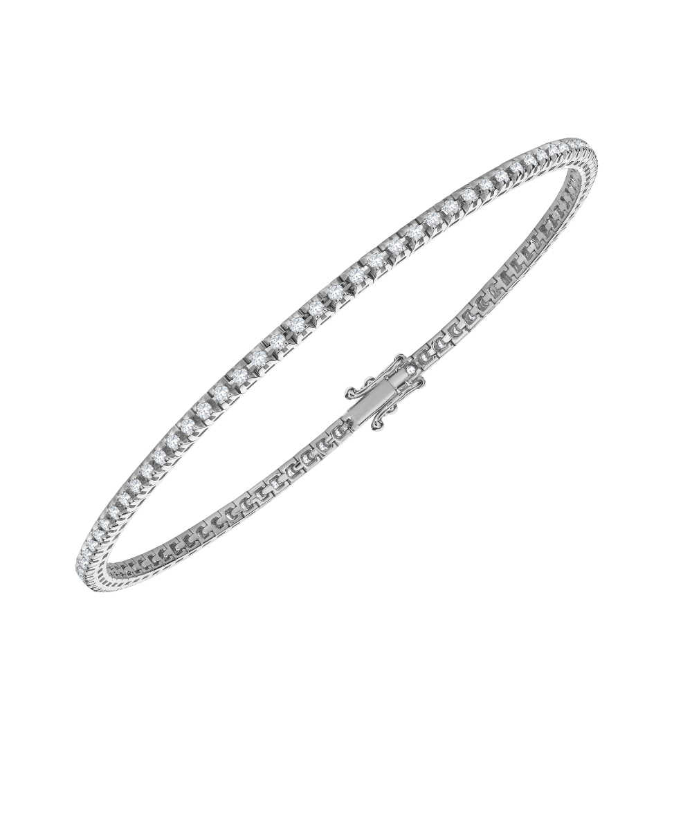 White Gold Diamond Tennis Bracelet