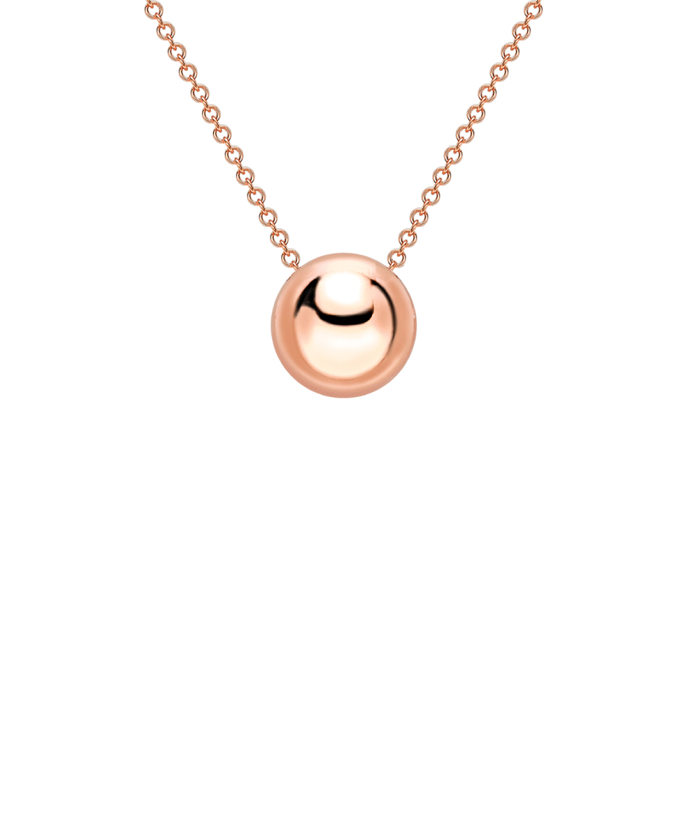 Rose Gold Bead Pendant