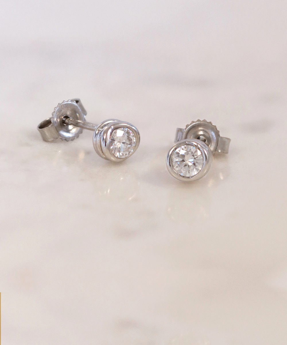 Sirena Diamond Stud Earrings