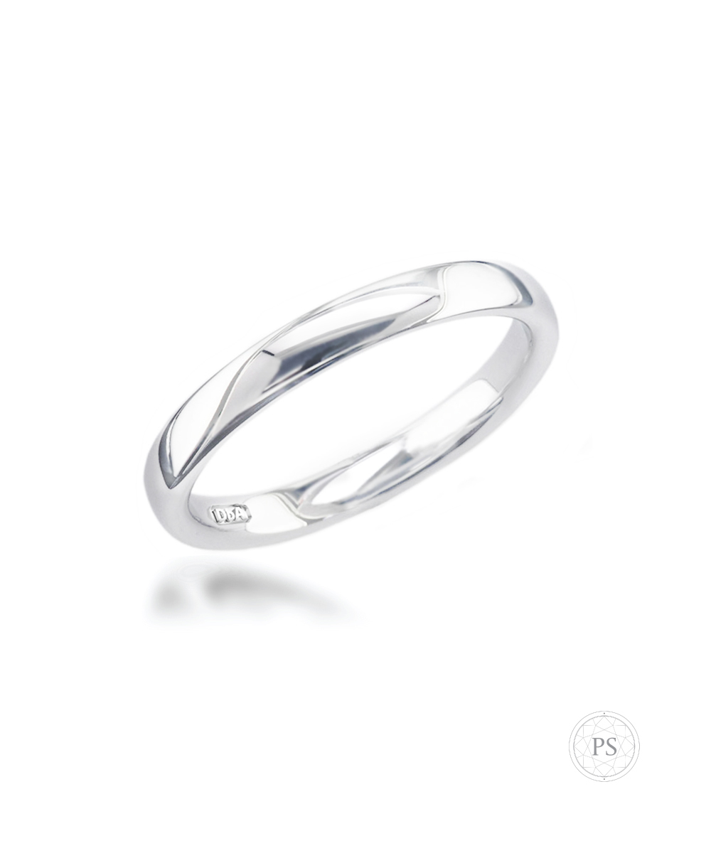 3mm Platinum Wedding Band