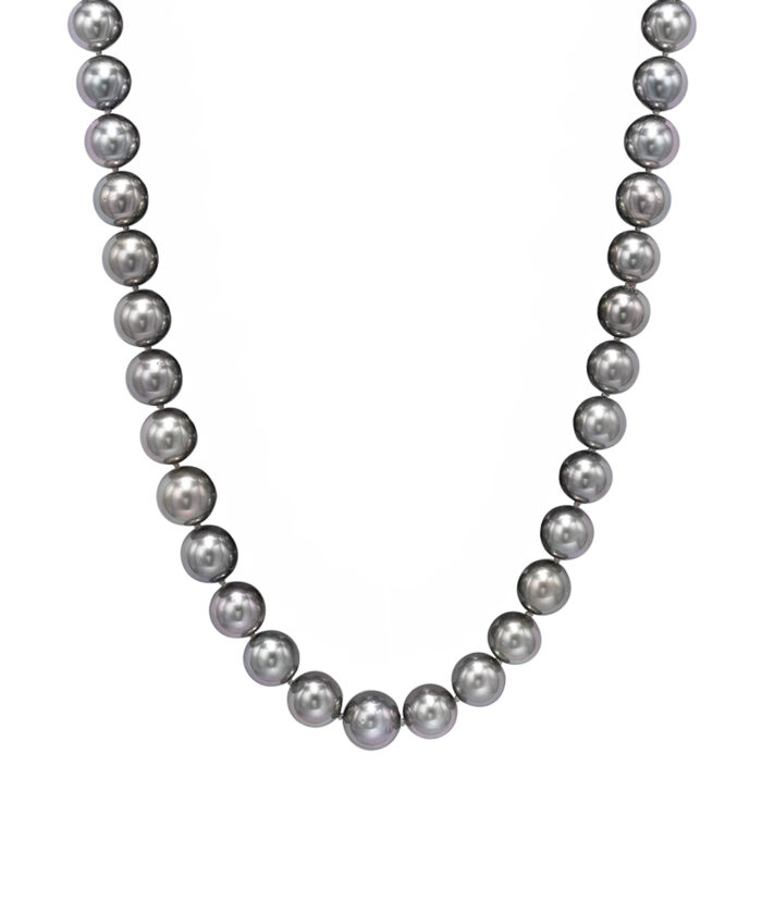 Matt Aminoff Tahitian Pearl Collar Necklace