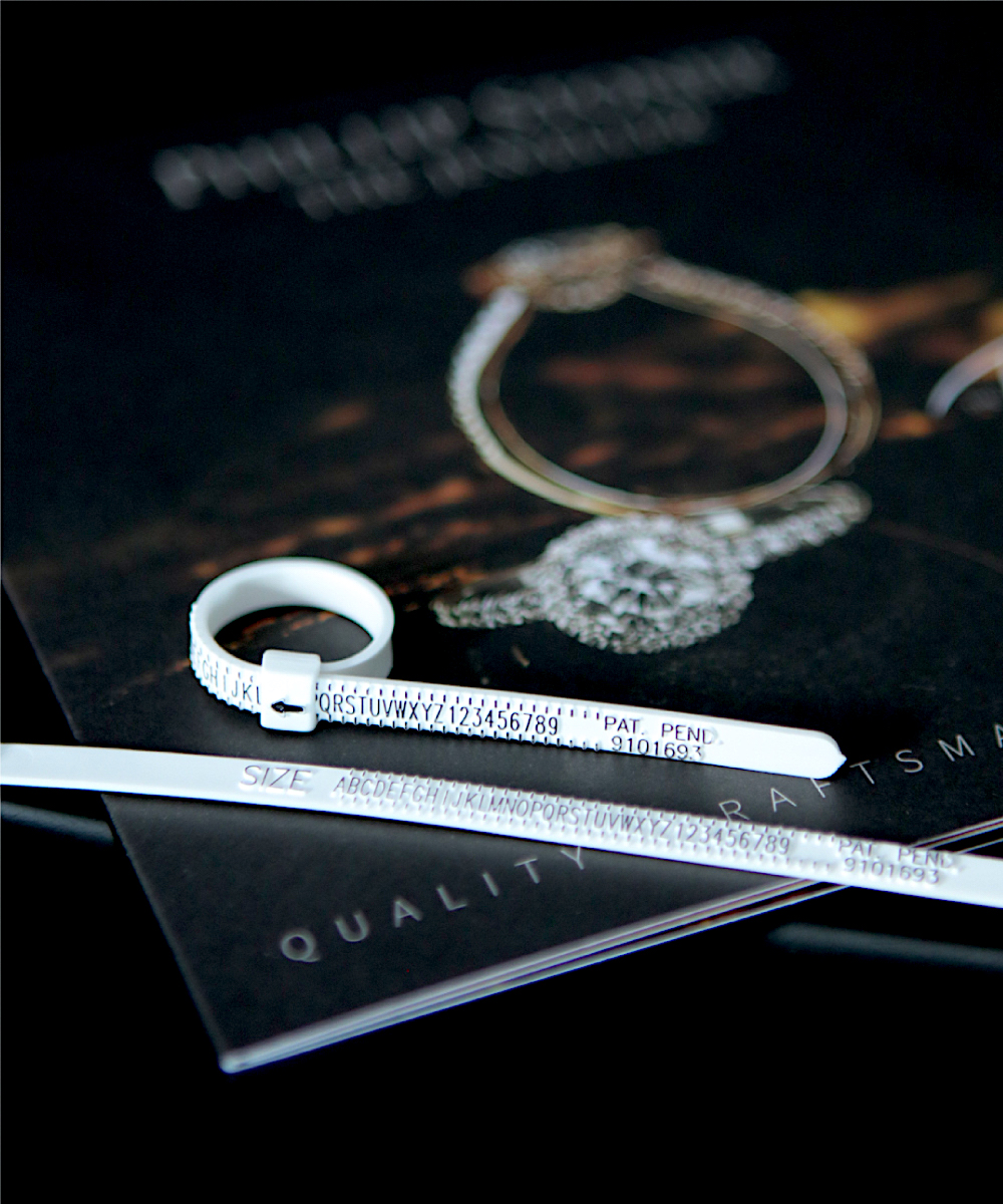 Request Your Free Ring Sizer at Phillip Stoner The Jeweller
