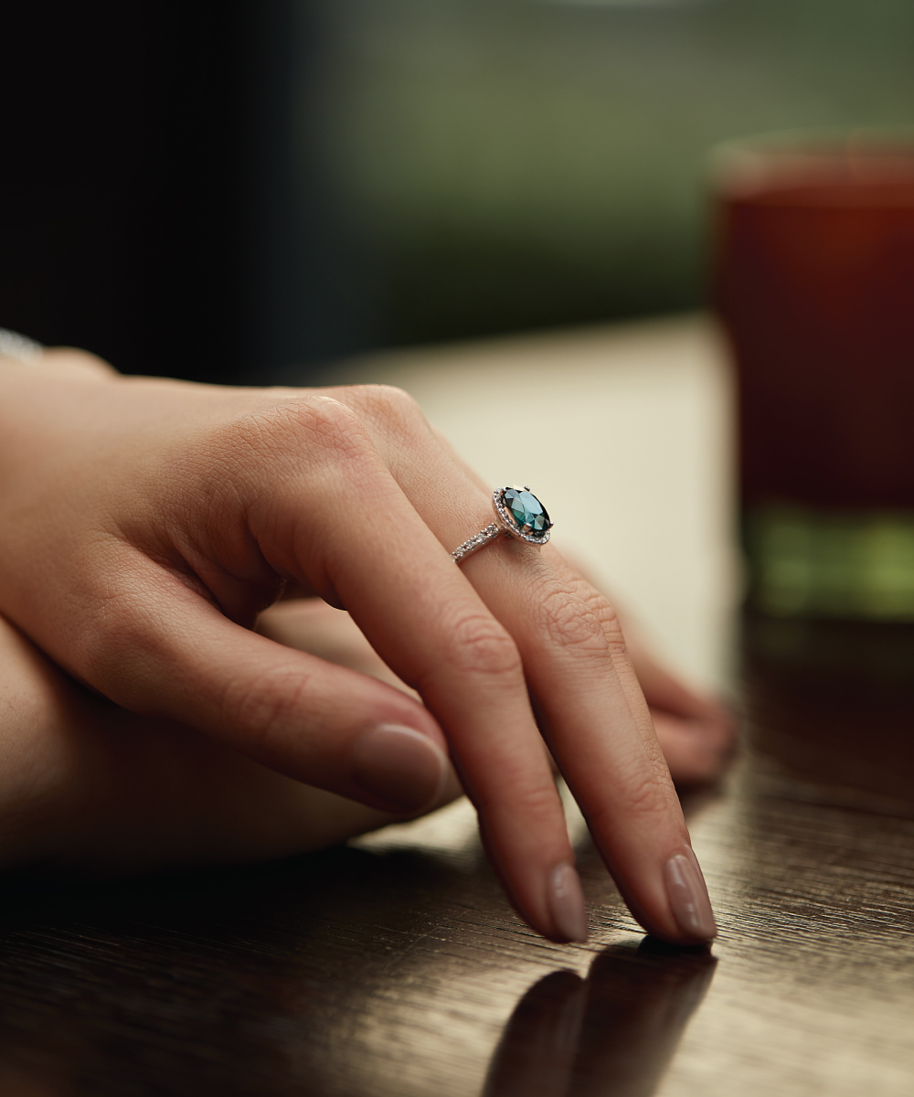 Phillip Stoner The Jeweller Indicolite & Diamond Thea Ring