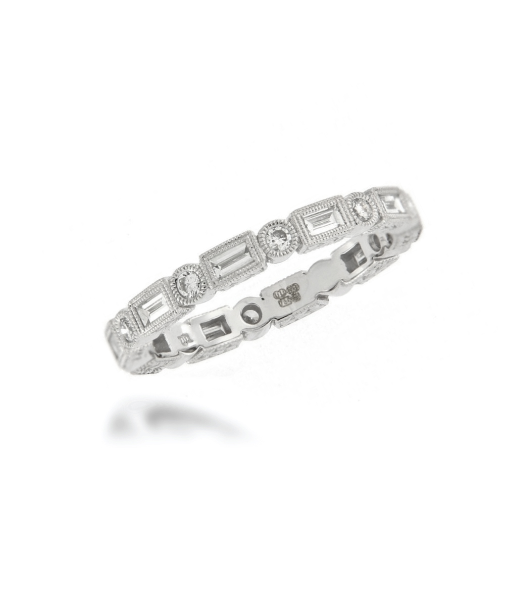 Ungar & Ungar Baguette & Round Cut Diamond Eternity Ring