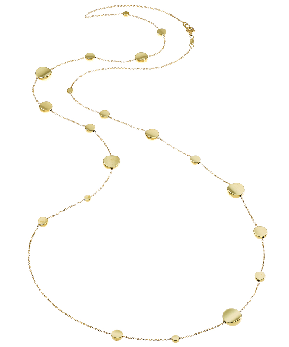 Chimento Yellow Gold Armillas Glow Long Necklace