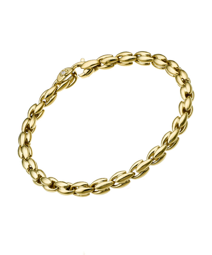 Chimento Accenti 18ct Yellow Gold Chain Bracelet