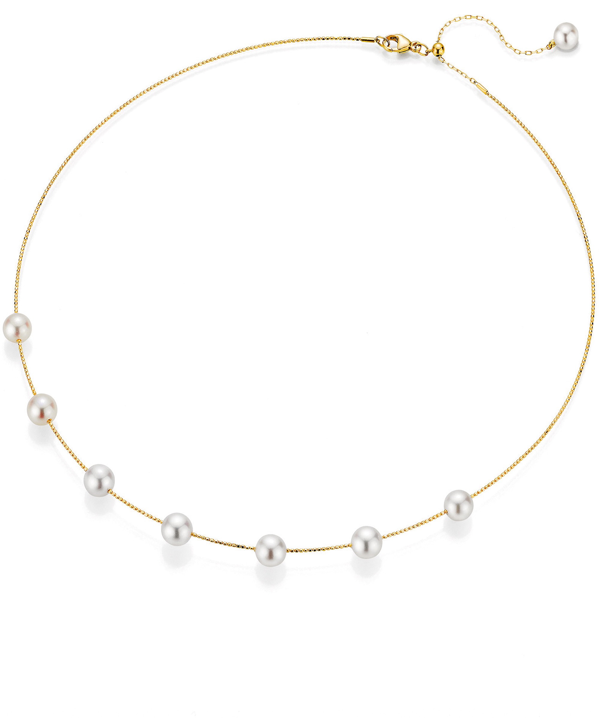 Yana Nesper 18ct Yellow Gold & Akoya Pearl Collar