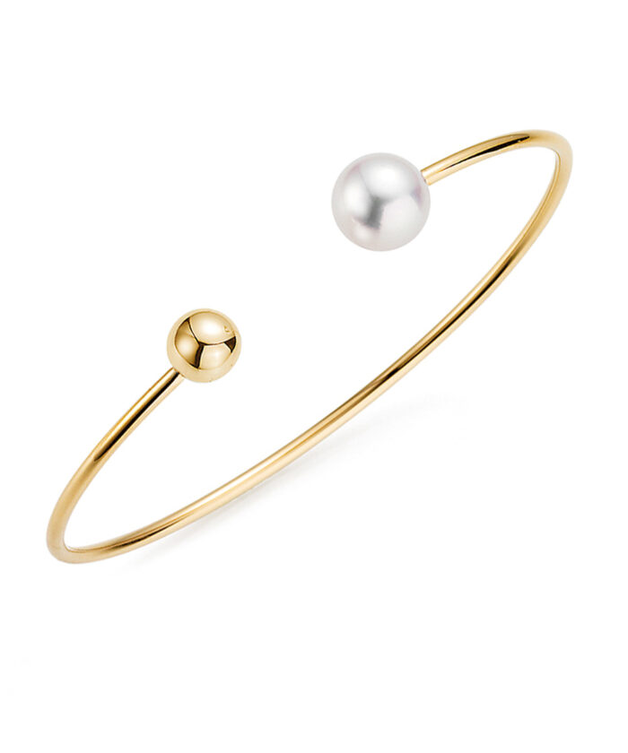 Yana Nesper Open Mind Bangle with South Sea Pearl