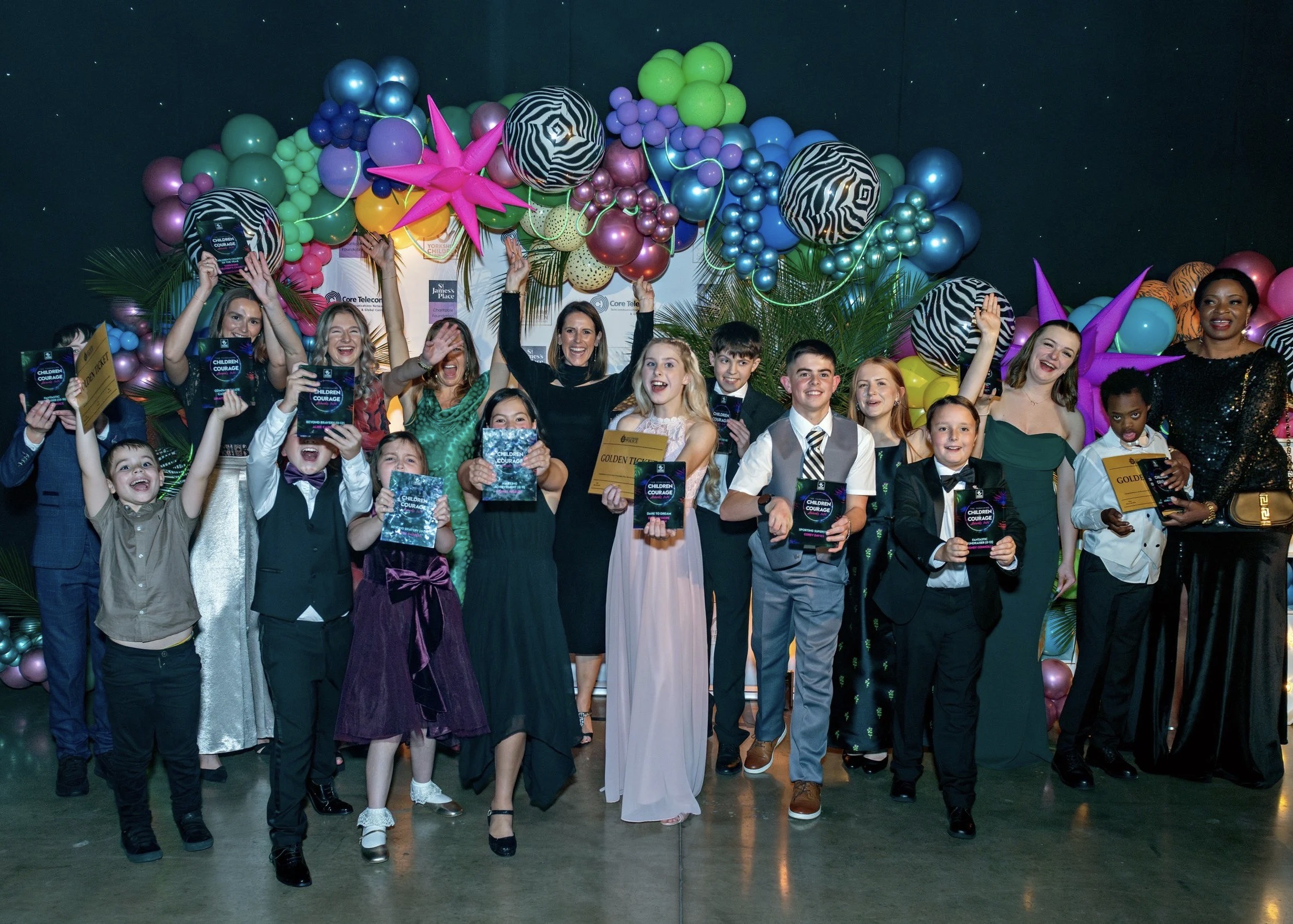 Yorkshire children of courage awards award winners